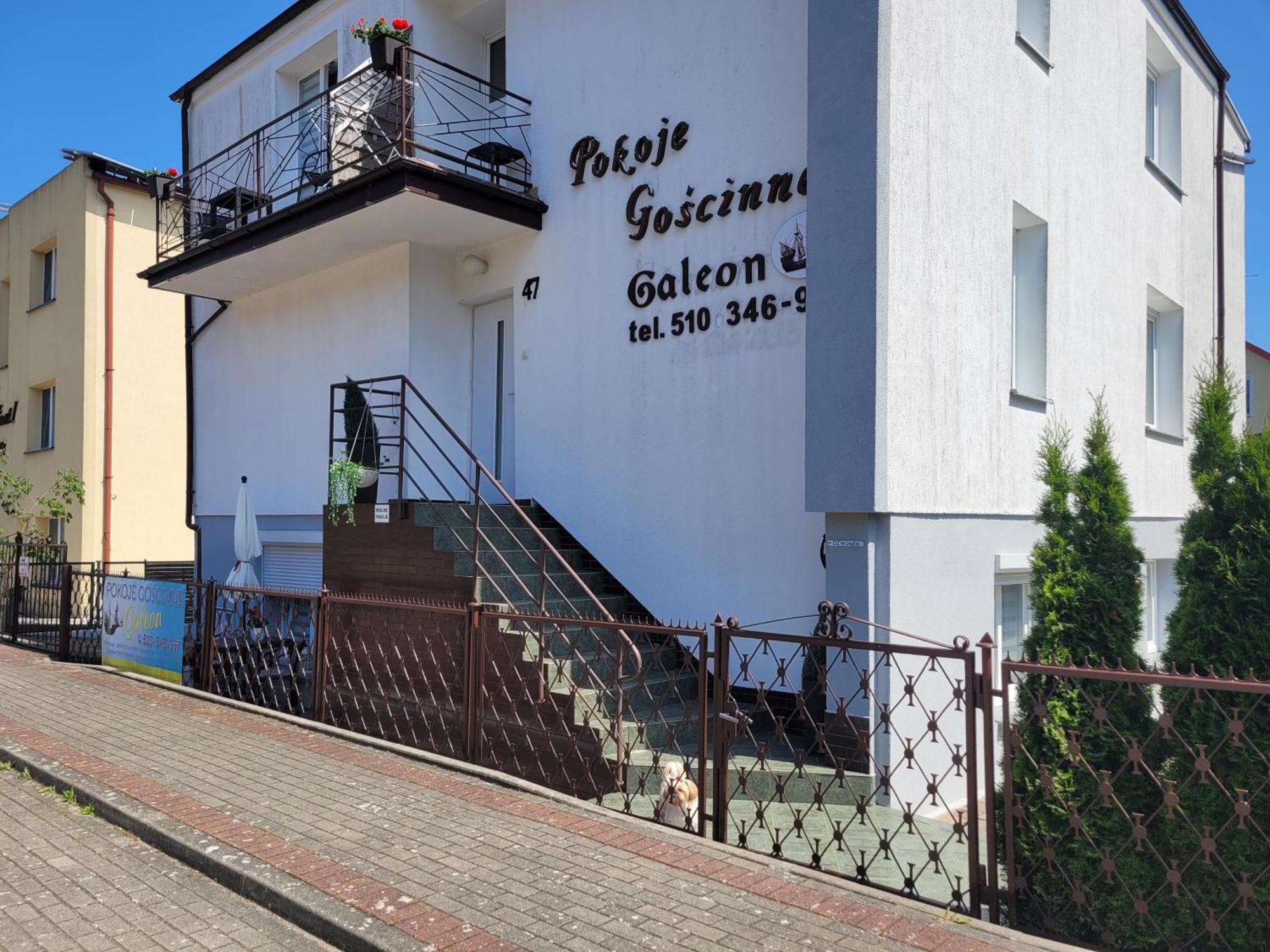 Pokoje Goscinne Galeon W Darlowku Ujście-Darłowskie Dış mekan fotoğraf